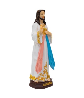 Home Variedades  Jesus Misericordioso 30.5cm - Enfeite Resina  4