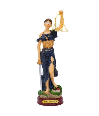 Home Variedades Dama Da Justiça 23cm - Enfeite Resina 1 Home Variedades Dama Da Justiça 23cm - Enfeite Resina 1