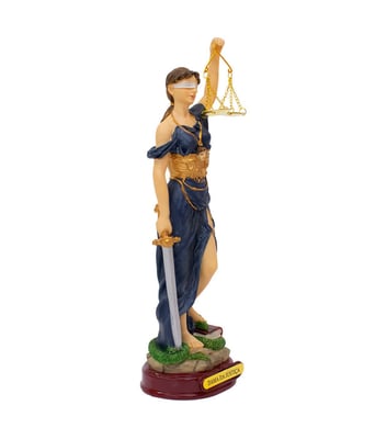 Home Variedades Dama Da Justiça 23cm - Enfeite Resina 3 Home Variedades Dama Da Justiça 23cm - Enfeite Resina 3