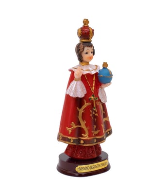 Home Variedades  Menino Jesus De Praga 15cm - Enfeite Resina  2