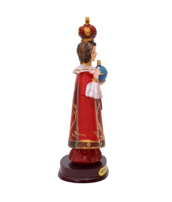 Home Variedades  Menino Jesus De Praga 15cm - Enfeite Resina  3