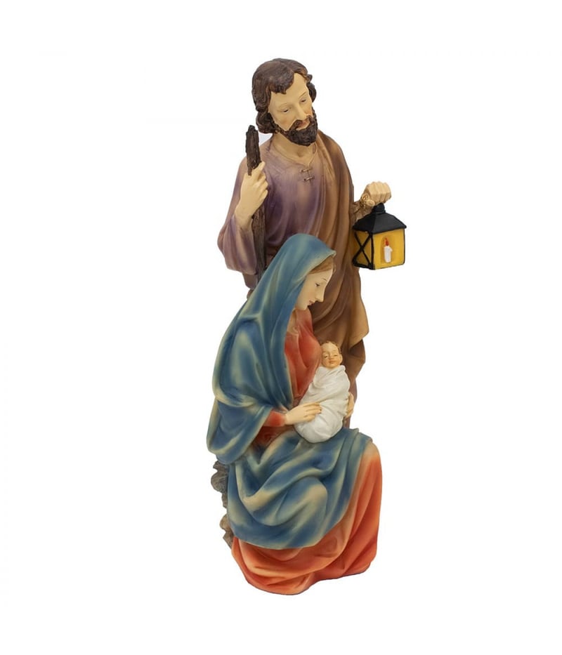 Presépio Sagrada Família 30cm - Enfeite Resina