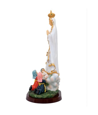 Home Variedades Nossa Senhora De Fátima Com 3 Pastores 63cm 4 Home Variedades Nossa Senhora De Fátima Com 3 Pastores 63cm 4