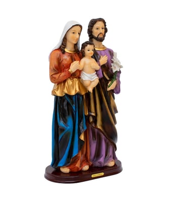 Home Variedades Sagrada Família 42cm - Enfeite Resina 2 Home Variedades Sagrada Família 42cm - Enfeite Resina 2