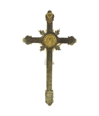 Home Variedades  Crucifixo De Parede 39.5cm - Enfeite Resina  5