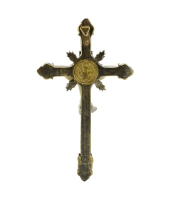 Home Variedades  Crucifixo De Parede 26.5cm - Enfeite Resina  4