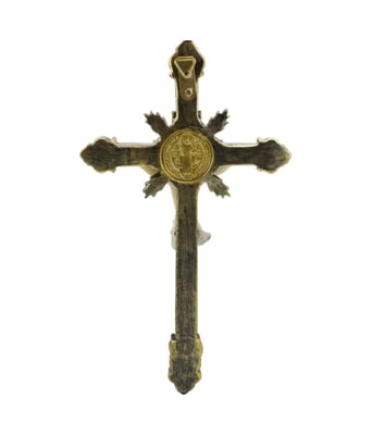 Home Variedades Crucifixo De Parede 26.5cm - Enfeite Resina 4 Home Variedades Crucifixo De Parede 26.5cm - Enfeite Resina 4