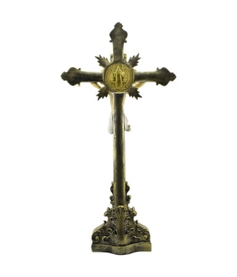 Home Variedades  Crucifixo De Mesa 53,5cm - Enfeite Resina  5