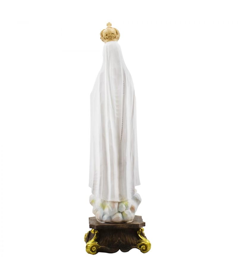 Nossa Senhora De Fátima 60cm - Enfeite Resina