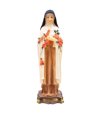 Home Variedades Santa Terezinha 31.5cm - Enfeite Resina 1 Home Variedades Santa Terezinha 31.5cm - Enfeite Resina 1