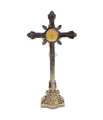 Home Variedades Crucifixo 30cm - Enfeite Resina 3 Home Variedades Crucifixo 30cm - Enfeite Resina 3