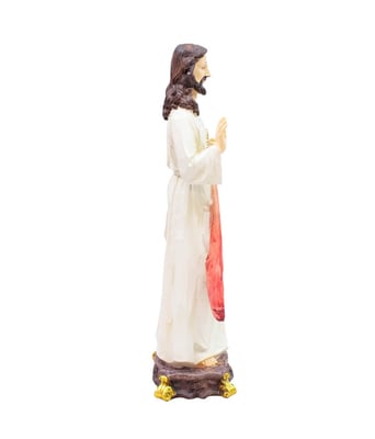 Home Variedades Jesus Misericordioso 31cm - Enfeite Resina 3 Home Variedades Jesus Misericordioso 31cm - Enfeite Resina 3