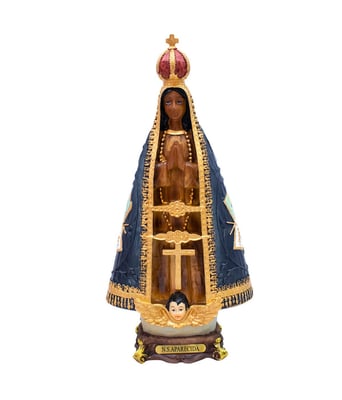 Home Variedades Nossa Senhora Aparecida 31cm - Enfeite Resina 1 Home Variedades Nossa Senhora Aparecida 31cm - Enfeite Resina 1