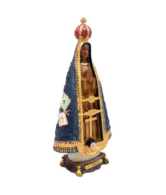 Home Variedades  Nossa Senhora Aparecida 31cm - Enfeite Resina  2