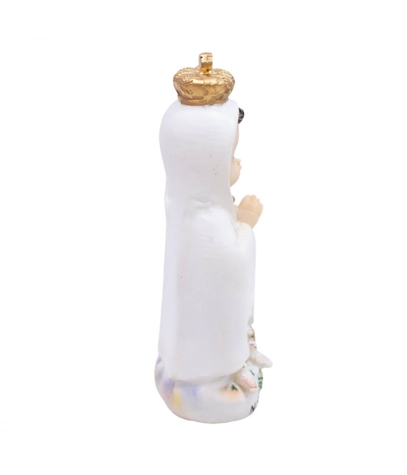 Nossa Senhora De Fátima 12.5cm Infantil - Enfeite Resina