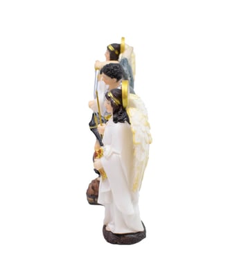 Home Variedades Três Arcanjos 11.5cm - Enfeite Resina 3 Home Variedades Três Arcanjos 11.5cm - Enfeite Resina 3