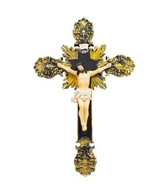 Home Variedades Crucifixo 39cm - Enfeite Resina 1 Home Variedades Crucifixo 39cm - Enfeite Resina 1