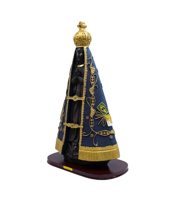 Home Variedades Nossa Senhora Aparecida 52cm - Enfeite Resina 2 Home Variedades Nossa Senhora Aparecida 52cm - Enfeite Resina 2