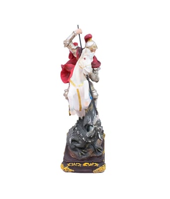 Home Variedades São Jorge 30cm - Enfeite Resina 4 Home Variedades São Jorge 30cm - Enfeite Resina 4