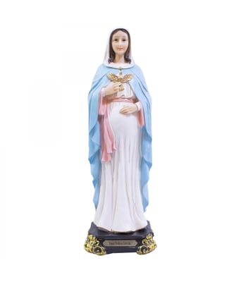 Home Variedades Nossa Senhora Grávida 32cm - Enfeite Resina 1 Home Variedades Nossa Senhora Grávida 32cm - Enfeite Resina 1