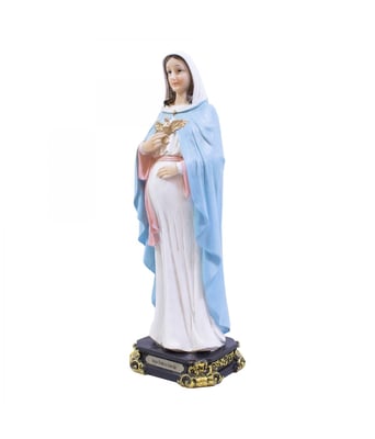 Home Variedades   Nossa Senhora Grávida 32cm - Enfeite Resina  2