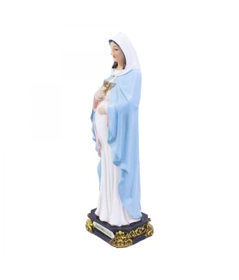 Home Variedades   Nossa Senhora Grávida 22cm - Enfeite Resina  2