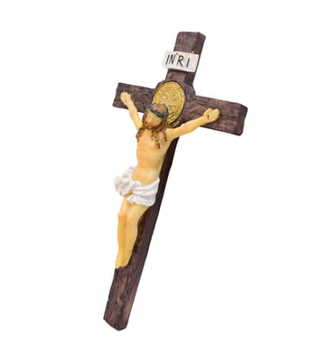 Home Variedades  Crucifixo 26.5cm - Enfeite Resina  2