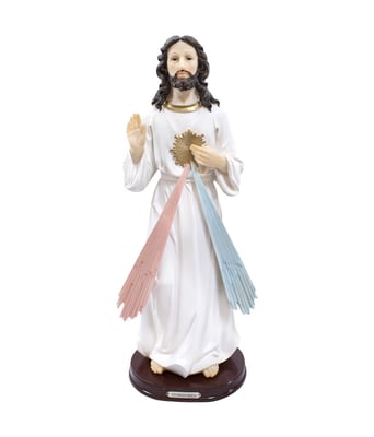 Home Variedades  Jesus Misericordioso 41cm - Enfeite Resina  1