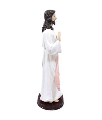 Home Variedades  Jesus Misericordioso 41cm - Enfeite Resina  2