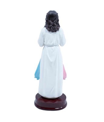 Home Variedades  Jesus Misericordioso 15cm - Enfeite Resina  4