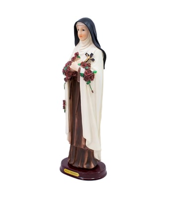 Home Variedades Santa Terezinha 31cm - Enfeite Resina 1 Home Variedades Santa Terezinha 31cm - Enfeite Resina 1