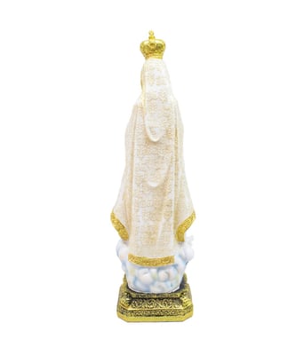 Home Variedades  Nossa Senhora De Fátima 59cm - Enfeite Resina  4