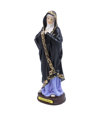 Home Variedades  Nossa Senhora Das Dores 20cm - Enfeite Resina  2