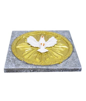 Home Variedades uadro Espírito Santo 11X11cm - Enfeite 2 Home Variedades uadro Espírito Santo 11X11cm - Enfeite 2