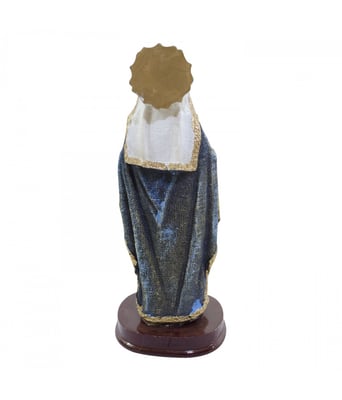 Home Variedades  Sagrado Coração De Maria 16cm - Enfeite   3