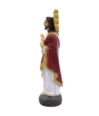 Home Variedades  Sagrado Coração De Jesus 8cm - Enfeite Resina  3