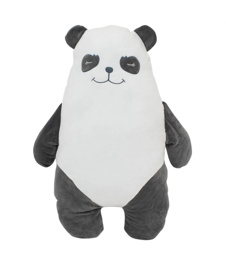 Almofada Formato Urso Panda Pelúcia 62cm