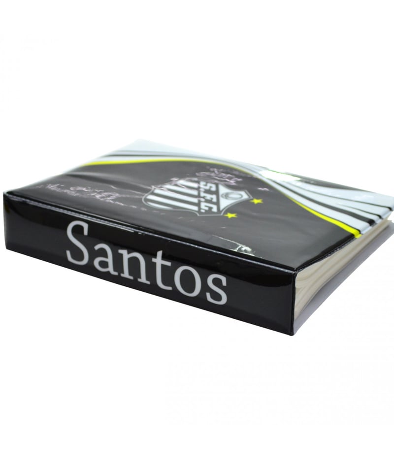 Álbum Preto De 200 Fotos 10X15cm - Santos