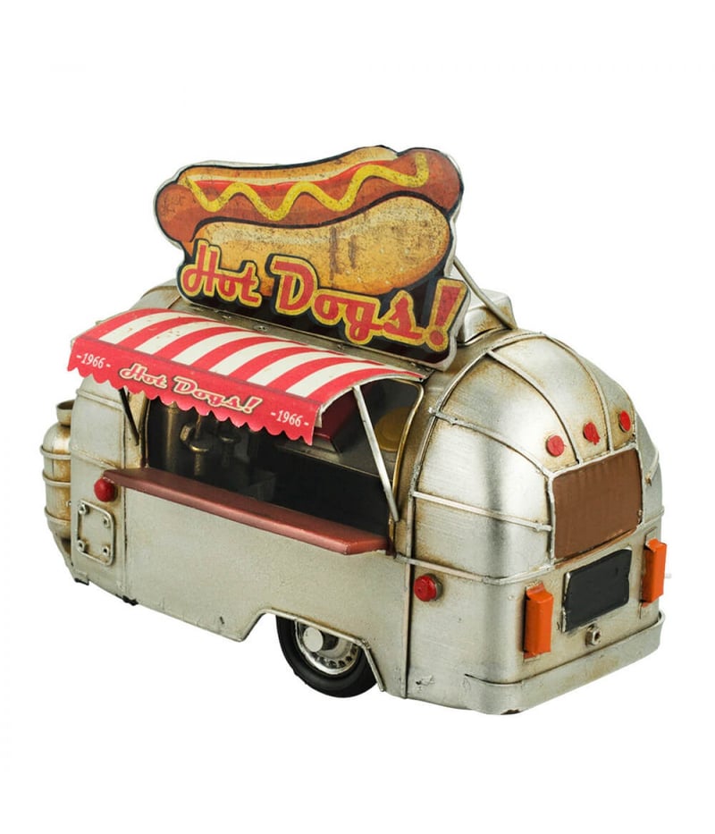 Food Truck Hot Dog 18x13x24 Estilo Retrô - Vintage