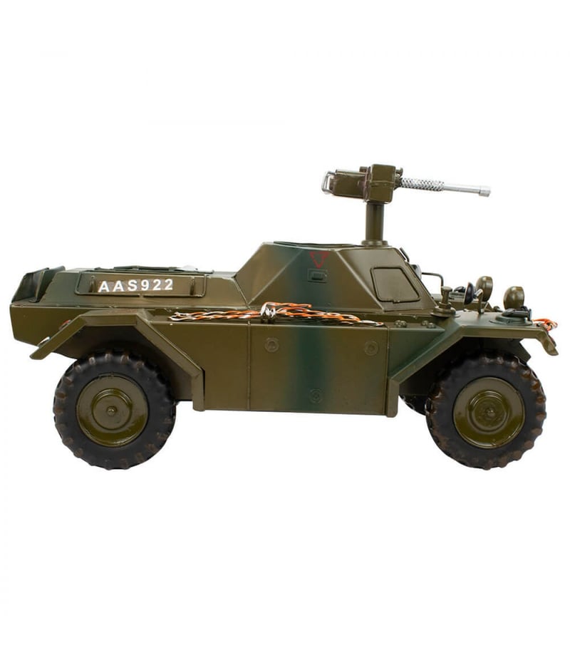 Humvee Blindado 21x36x20cm Estilo Retrô - Vintage