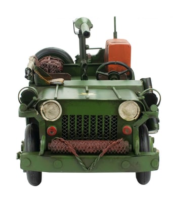VariedadesPoa  Jeep Verde Retrô - Vintage  1
