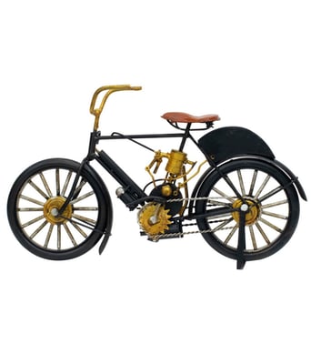 VariedadesPoa  Bicicleta Preta Retrô - Vintage  1