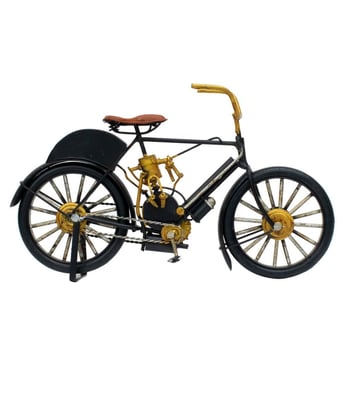 VariedadesPoa  Bicicleta Preta Retrô - Vintage  3