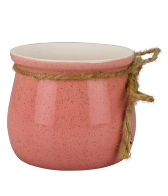 Home Variedades   Vaso Porcelana Rosa Laço  2