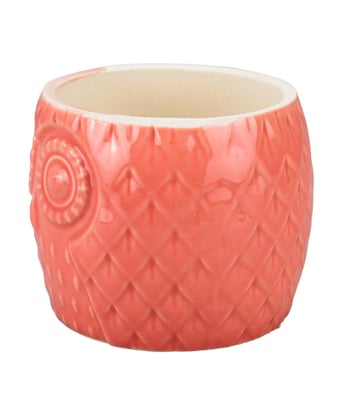 Home Variedades Vaso Porcelana Rosa Coruja 4 Home Variedades Vaso Porcelana Rosa Coruja 4