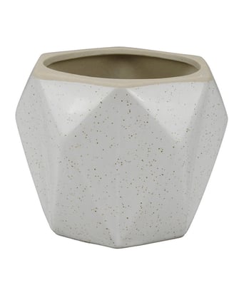 Home Variedades  Vaso Porcelana Branco  1