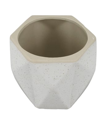 Home Variedades  Vaso Porcelana Branco  3