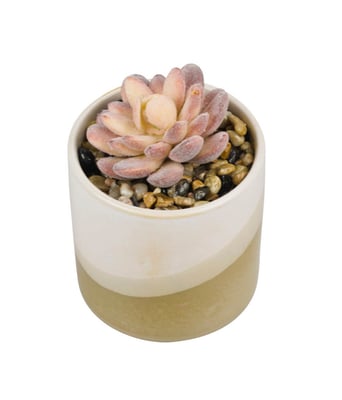 Home Variedades Vaso Porcelana Planta Artificial A 3 Home Variedades Vaso Porcelana Planta Artificial A 3