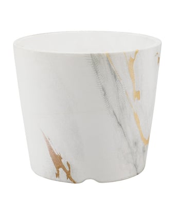 Home Variedades  Vaso Porcelana Manchas Mármore  2