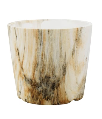 Home Variedades Vaso Porcelana Detalhes Marrom Mármore 1 Home Variedades Vaso Porcelana Detalhes Marrom Mármore 1